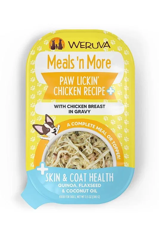 Weruva Meals ‘n More Paw Lickin’ Chicken in Gravy Wet Dog Food