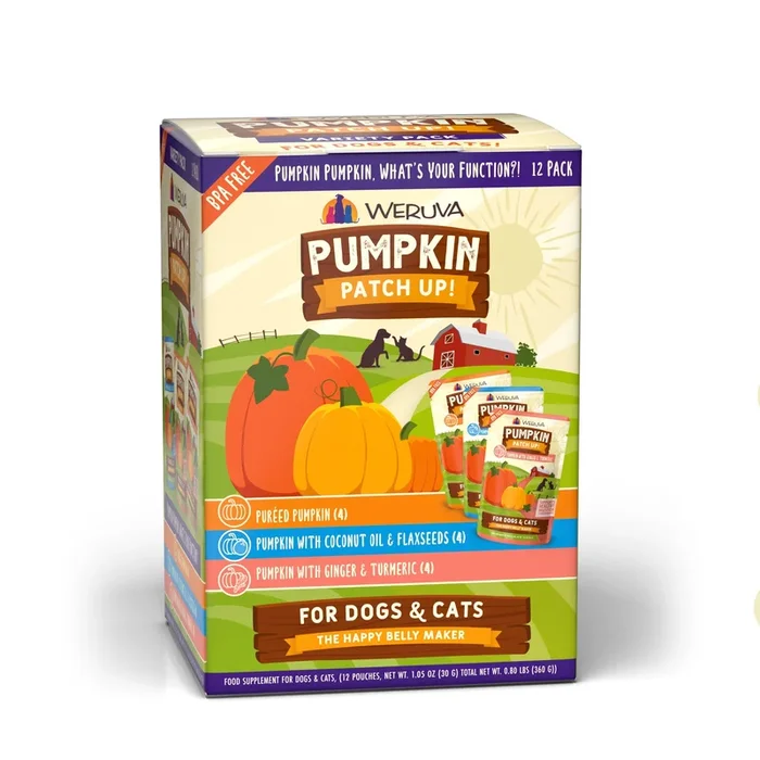 Weruva Pumpkin Patch Up!, Pumpkin Pumpkin, What’s Your Function? Variety Pack for Dogs & Cats
