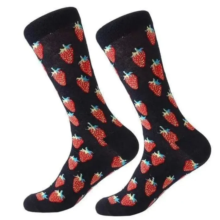 WestSocks – Strawberries on Black