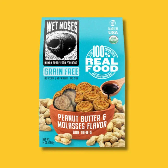 Wet Noses Peanut Butter & Molasses Original Crunchy Dog Treats