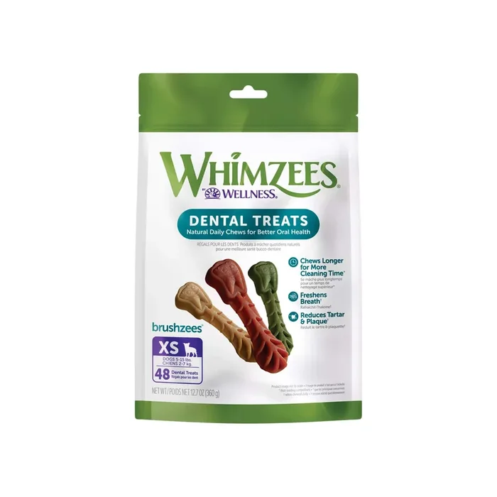 Whimzees Vegetarian Dental Chews for Dogs