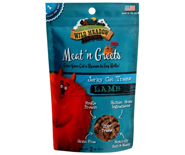 Wild Meadow Farms – Meat ‘n Greets Lamb Cat Treats