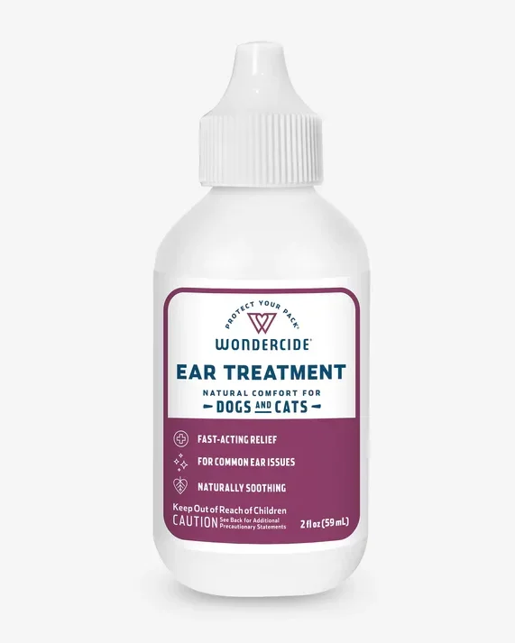 Wondercide Ear Treatment for Dogs & Cats – 2oz