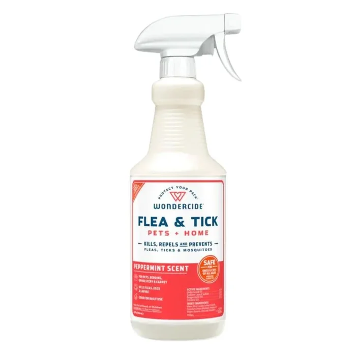 Wondercide Peppermint Flea & Tick Spray For Pets 32oz