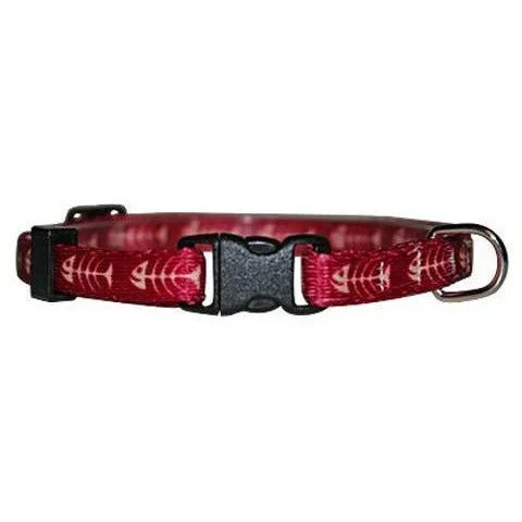 Yellow Dog Design – Fishbones Cat Collar