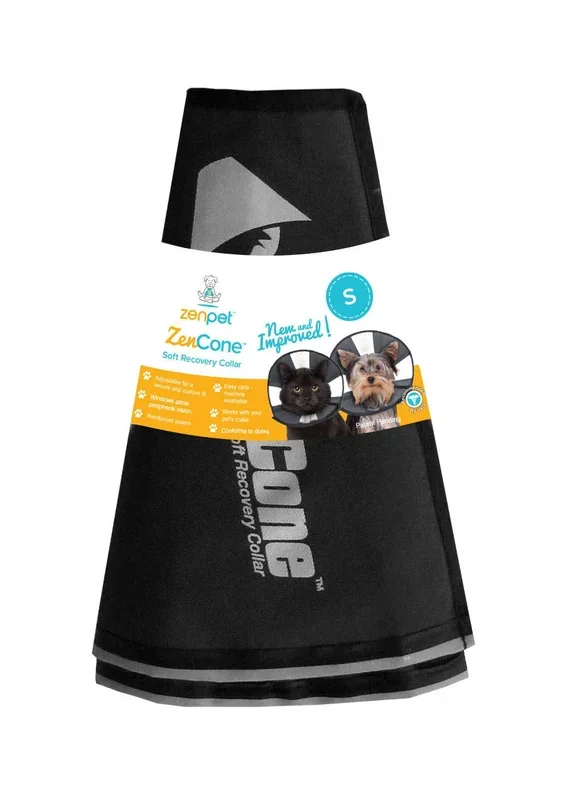 ZenCone – Soft Recovery Collar with Windows: Small (8-12 in.)