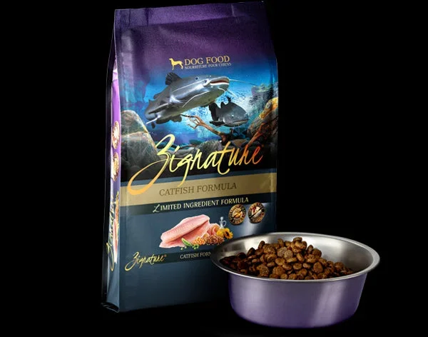 Zignature Dry Dog Food – Catfish – 25lb Bag