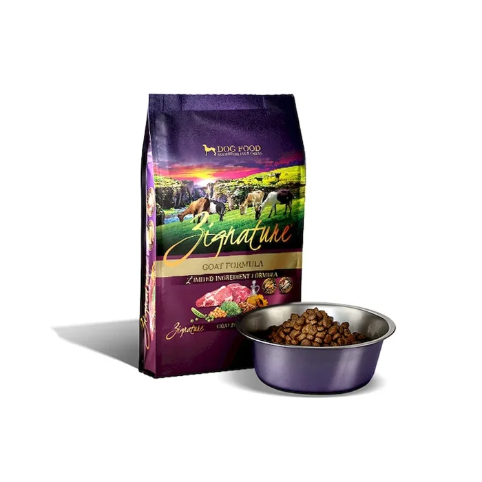 Zignature Dry Dog Food – Goat – 25lb Bag