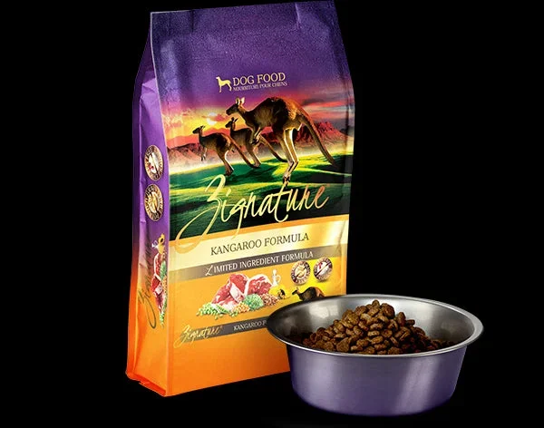 Zignature Dry Dog Food – Kangaroo – 4lb Bag