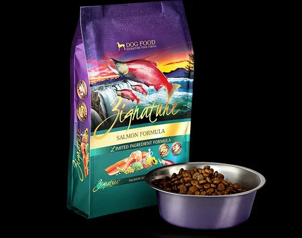 Zignature Dry Dog Food – Salmon – 25lb Bag