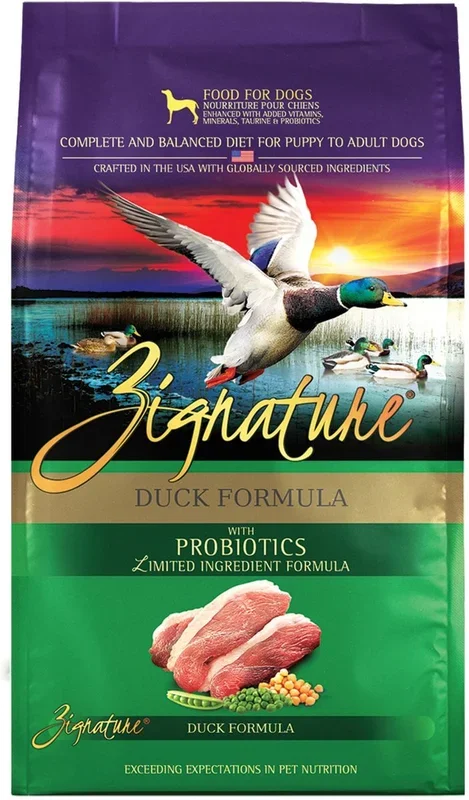 Zignature Limited Ingredient Formula Duck Dry Dog Food