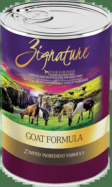 Zignature Limited Ingredient Goat Recipe Wet Dog Food