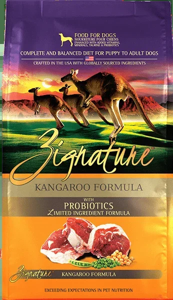 Zignature Limited Ingredient Kangaroo Formula Dry Dog Food