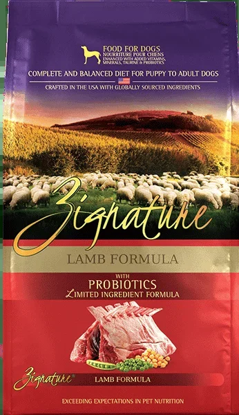 Zignature Limited Ingredient Lamb Formula Dry Dog Food