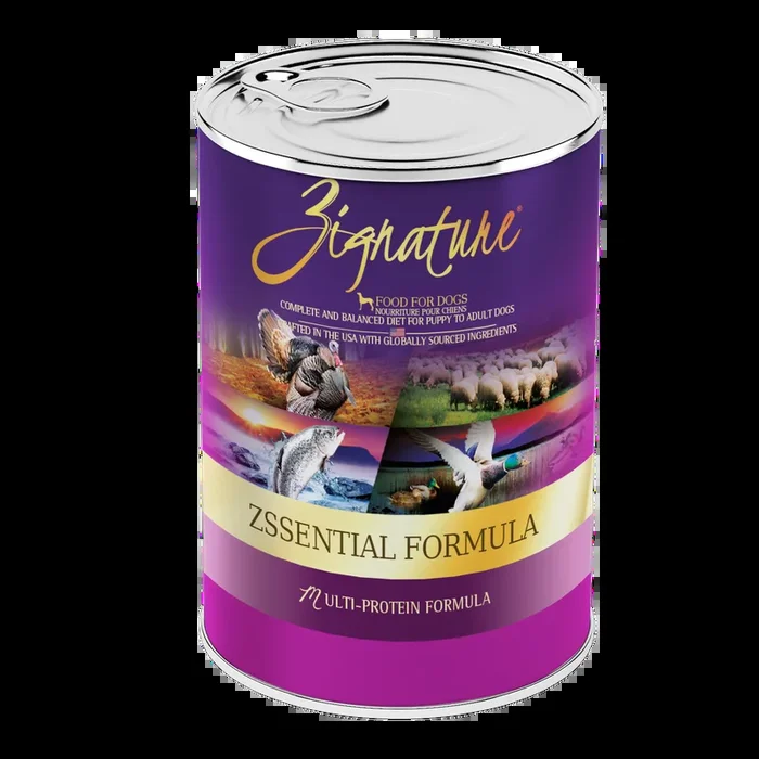 Zignature® Zssentials Formula, Wet Dog Food, 13-oz Case of 12