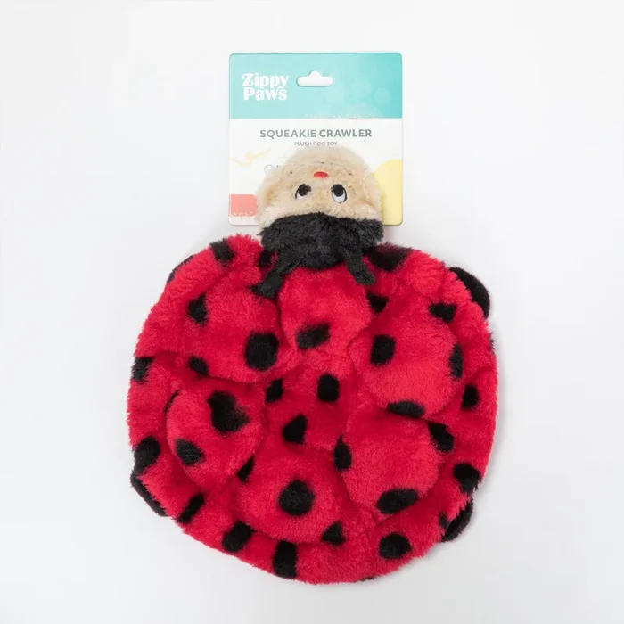 Zippy Paws® Squeakie Crawlers – Betsey the Ladybug