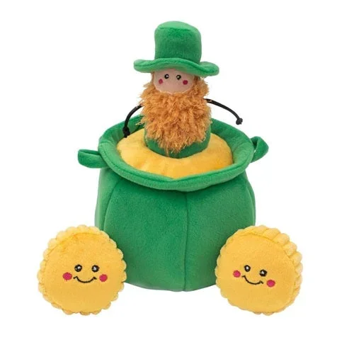 ZippyPaws – St. Patrick’s Day Pot of Gold Burrow