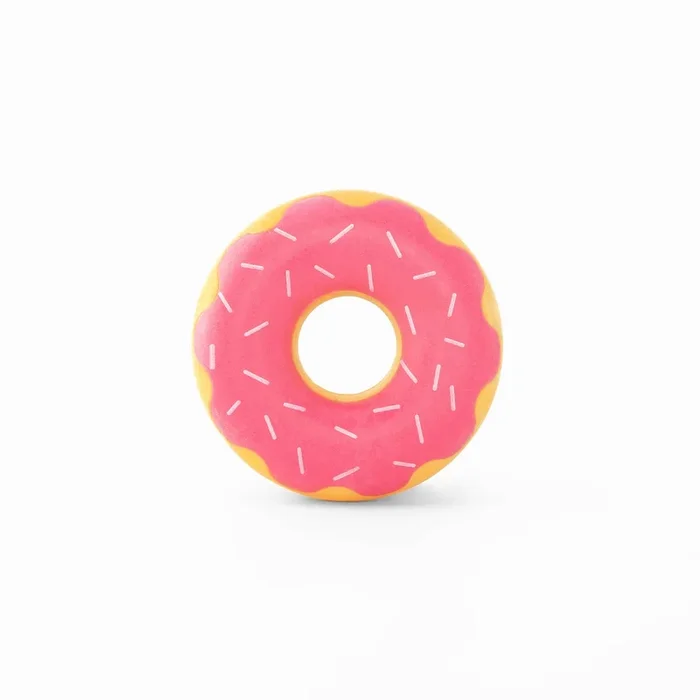 ZippyPaws – ZippyTuff Donutz – Strawberry – Dog Toy