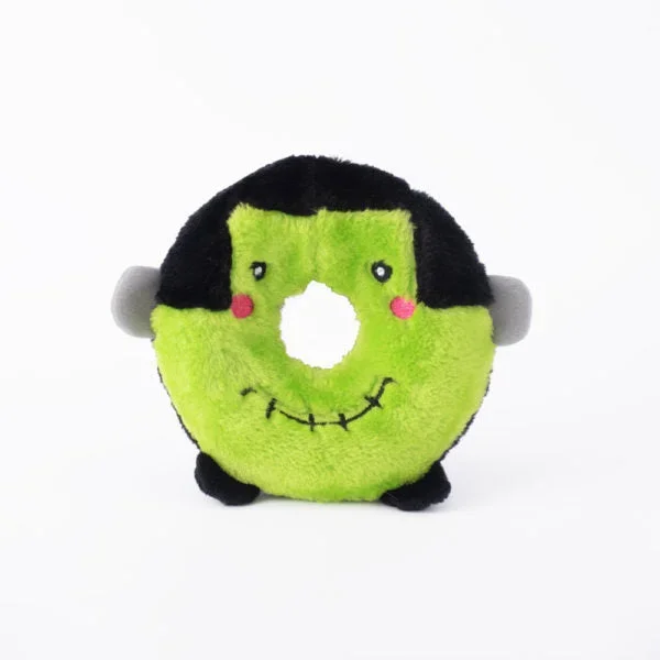 ZippyPaws Halloween Donutz Buddie – Frankenstein’s Monster Dog Toy