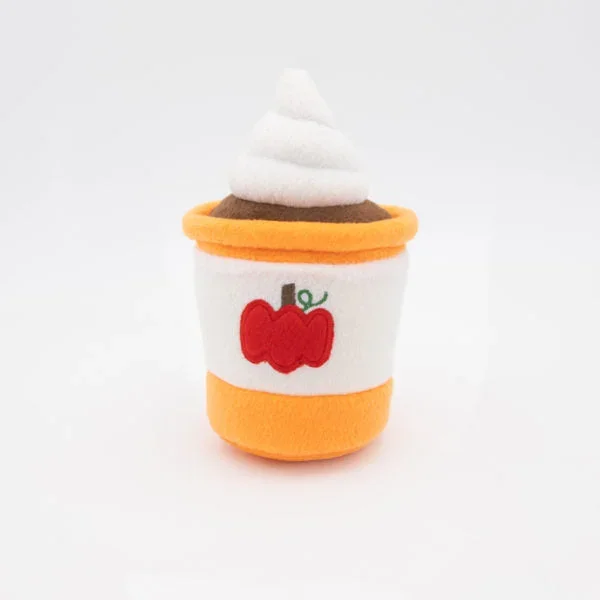 ZippyPaws NomNomz® – Pumpkin Spice Latte Dog Toy