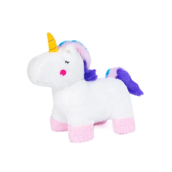 ZippyPaws Storybook Snugglerz Charlotte the Unicorn Plush Dog Toy