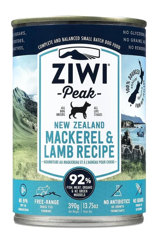 ZIWI Mackerel and Lamb Wet Dog Food