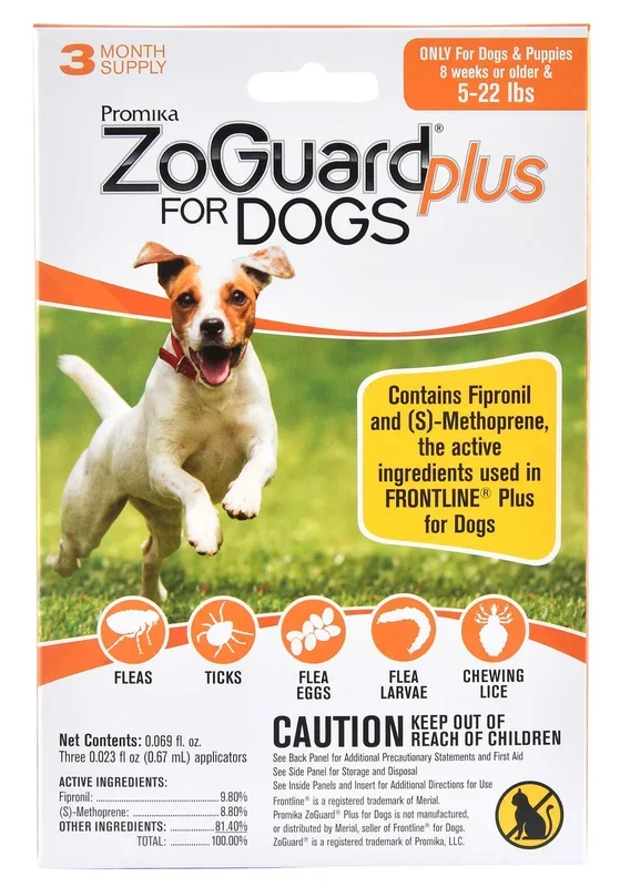 ZoGuard Plus for Dogs, 3 pack