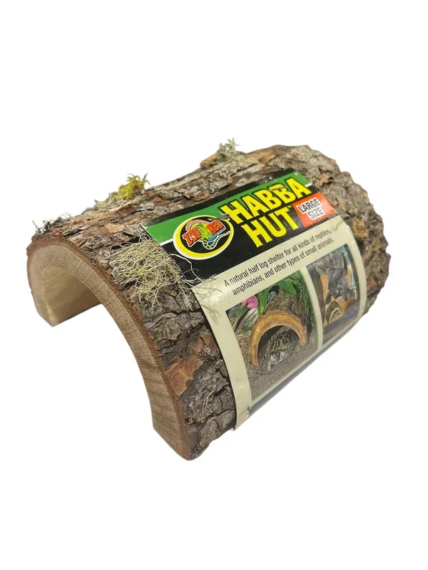 Zoo Med Habba Hut Reptile Hideout, large