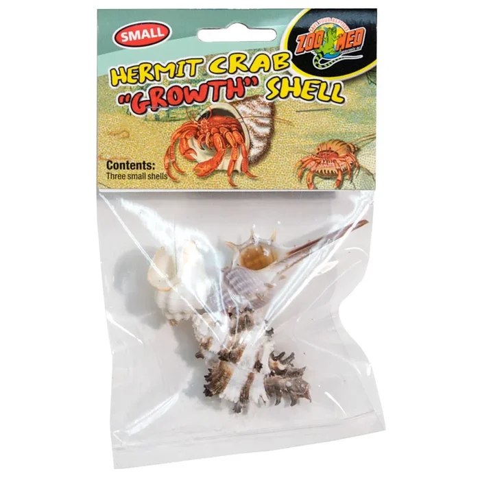 Zoo Med Hermit Crab Growth Shells – 3 Pack Small