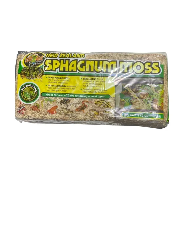 Zoo Med New Zealand Sphagnum Moss Brown 175 cu 2.8 l