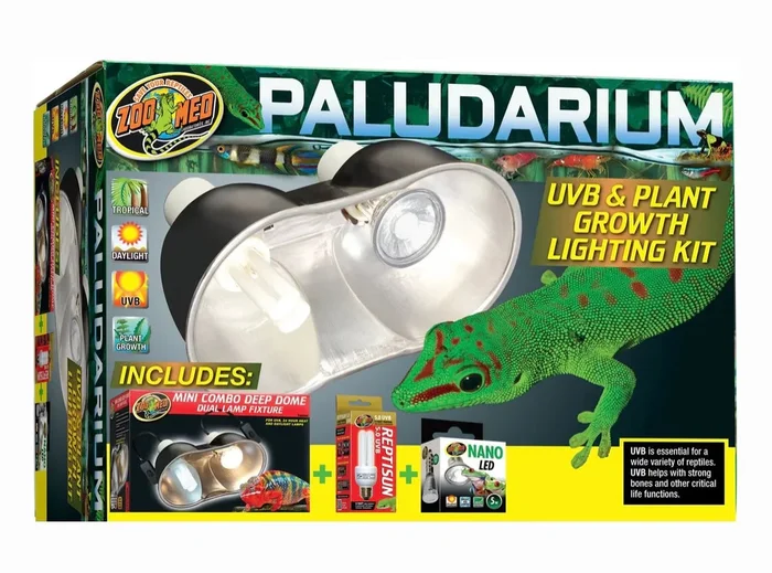 Zoo Med Paludarium UVB & Plant Growth Lighting Kit