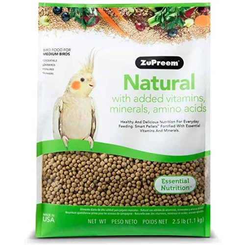 ZuPreem – Maintenance Natural Bird Food for Medium Birds