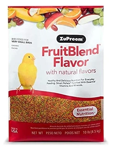 ZuPreem FruitBlend with Natural Fruit Flavors Extra Small Bird Food
