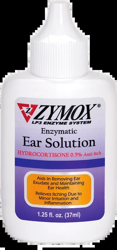 ZYMOX Enzymatic Ear Solution with 0.5% Hydrocortisone